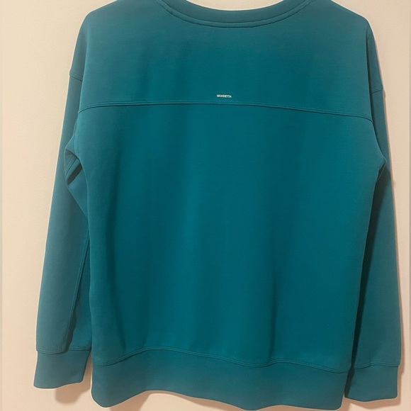 MPG Teal Crewneck Sweatshirt Women’s S - Picture 3 of 7